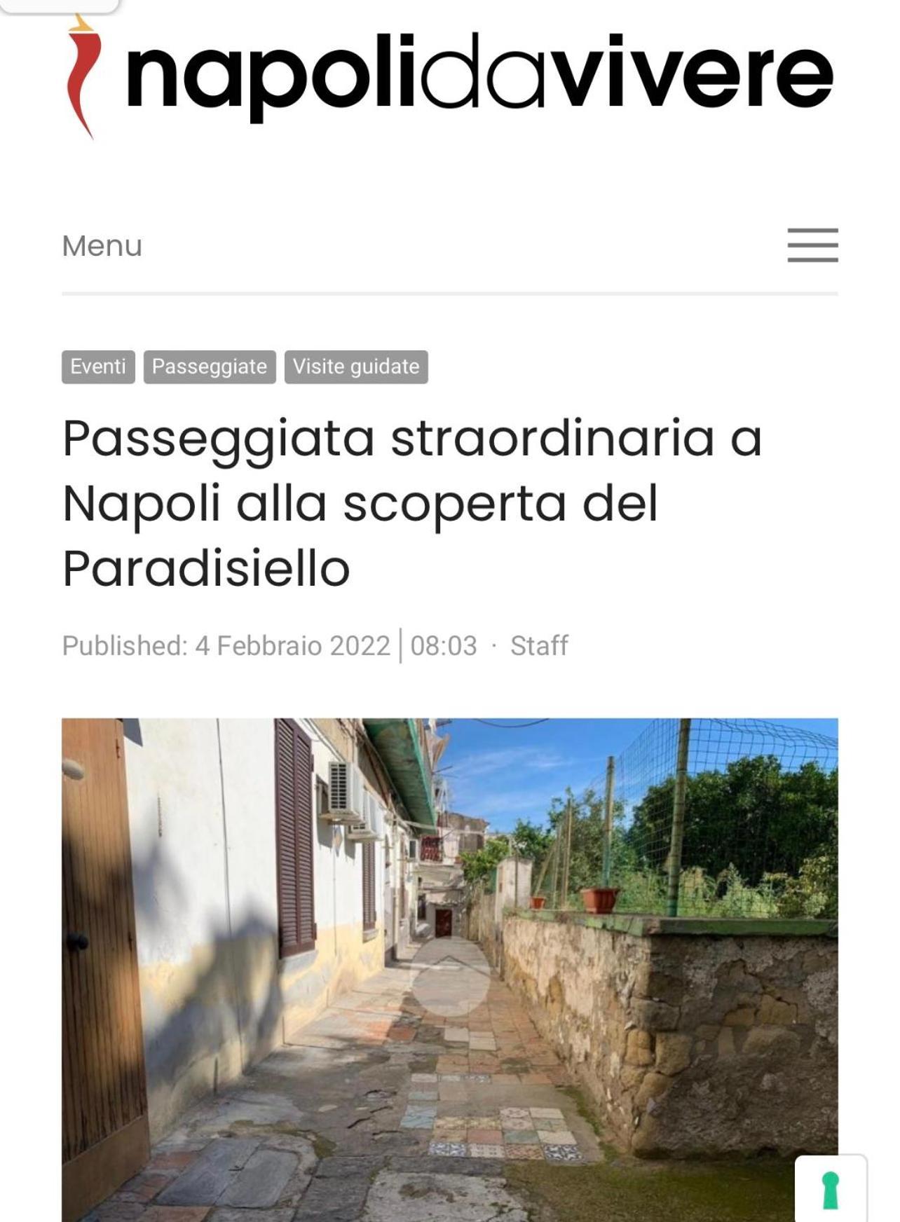 L'Oasi Di Luis Vila Nápoles Exterior foto